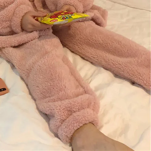 Cartoon Dinosaur Hooded Pajamas Dress