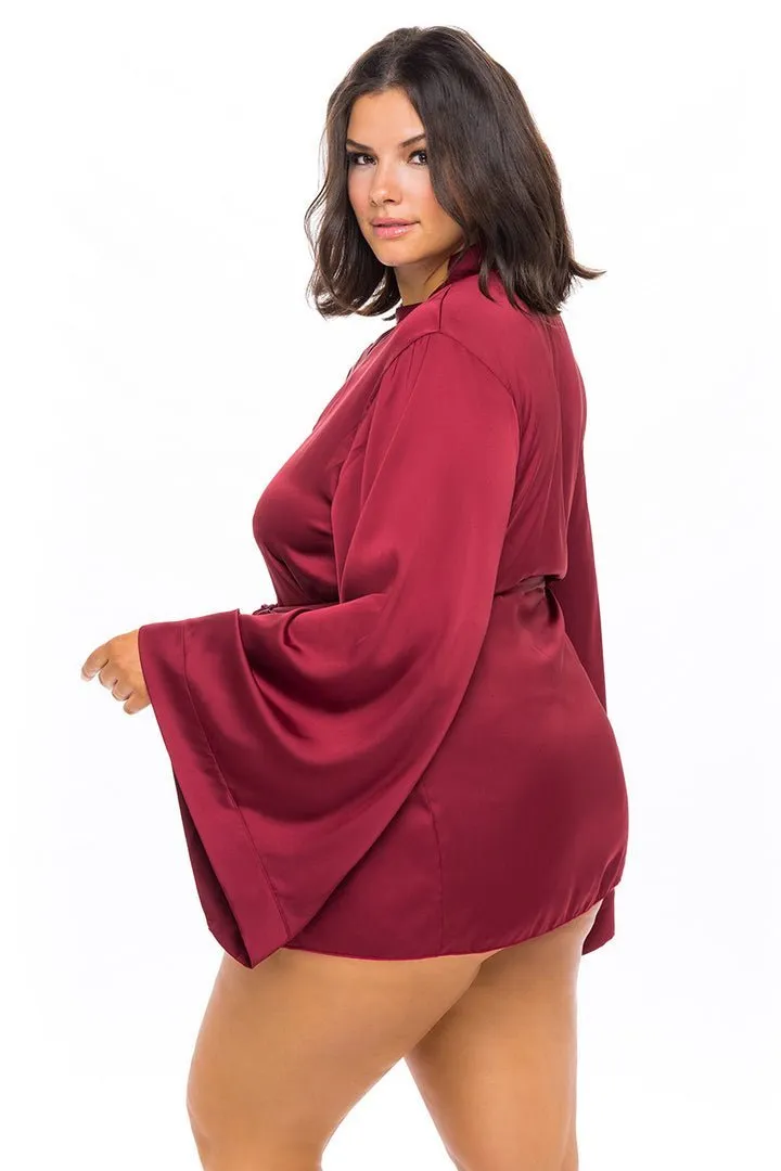Curvy Mirielle Shortie Robe