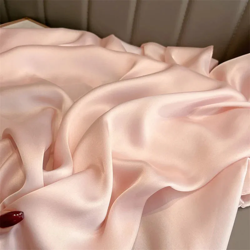Elegant Silk Scarf Pashmina Hijab Shawls