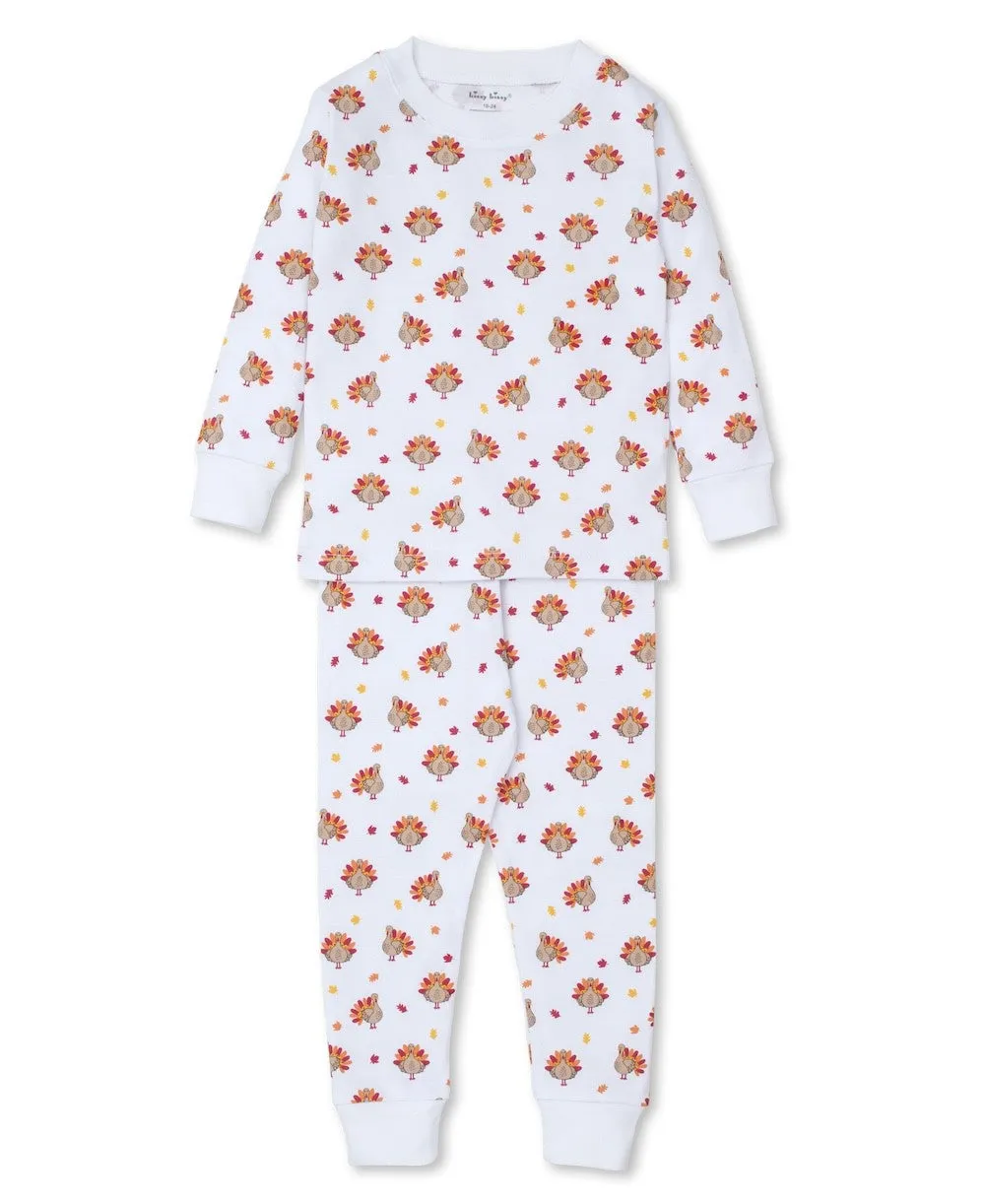 Kissy Kissy Turkey Time Thanksgiving Snug Fit Pajamas