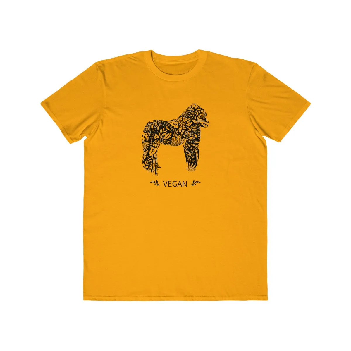 Loud Vegan Gorilla Men's Lightweight T-Shirt