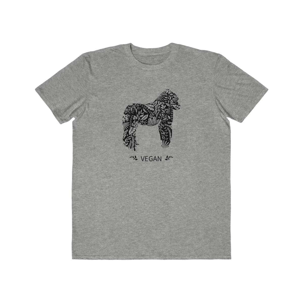 Loud Vegan Gorilla Men's Lightweight T-Shirt