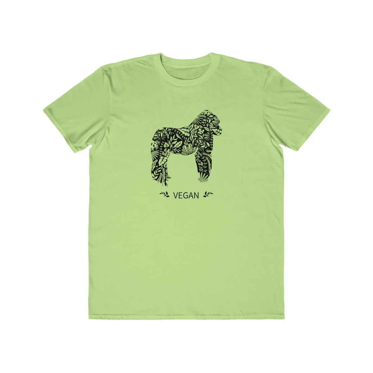 Loud Vegan Gorilla Men's Lightweight T-Shirt