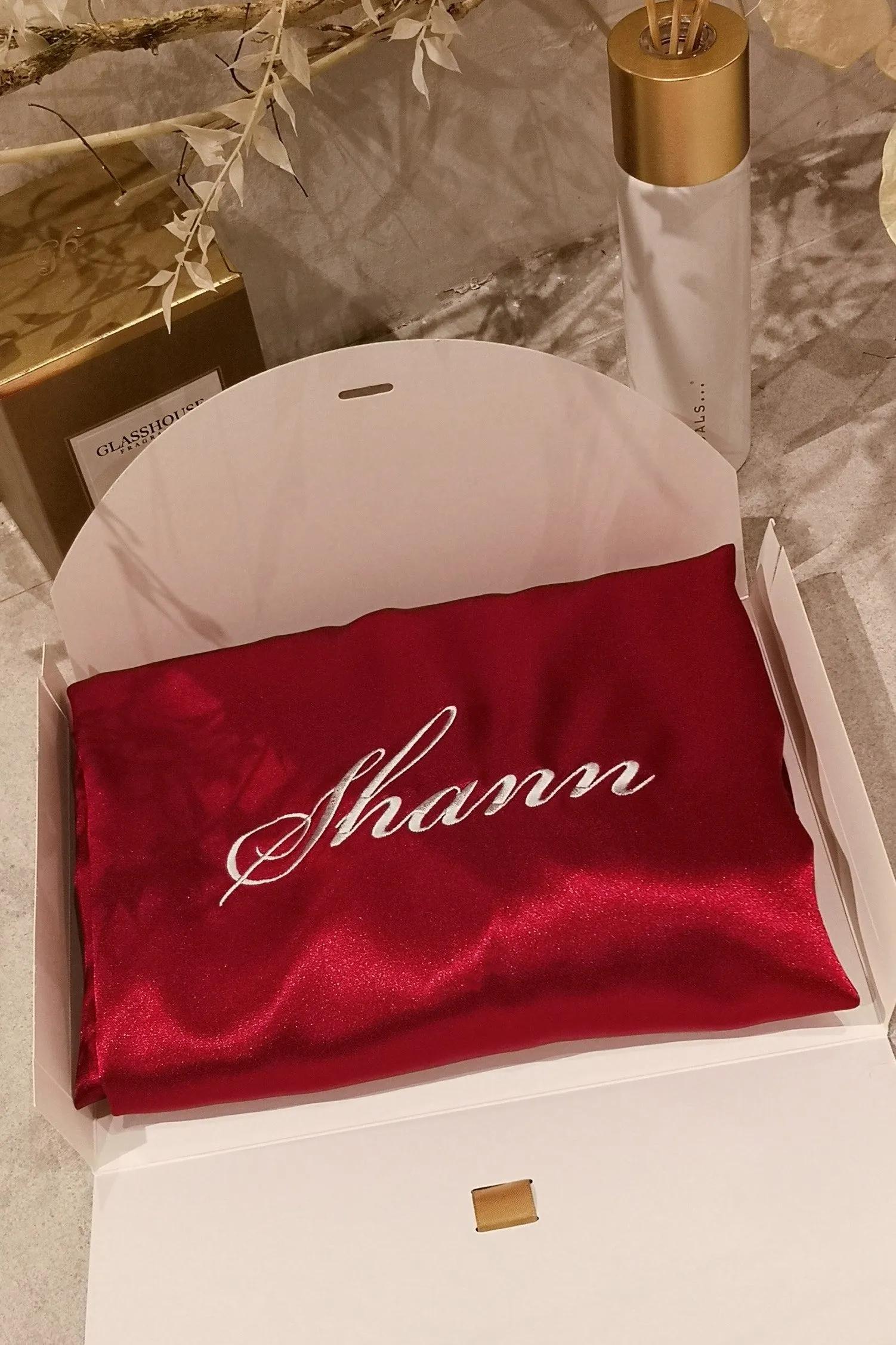 Personalized Silk Robe (120 colours)