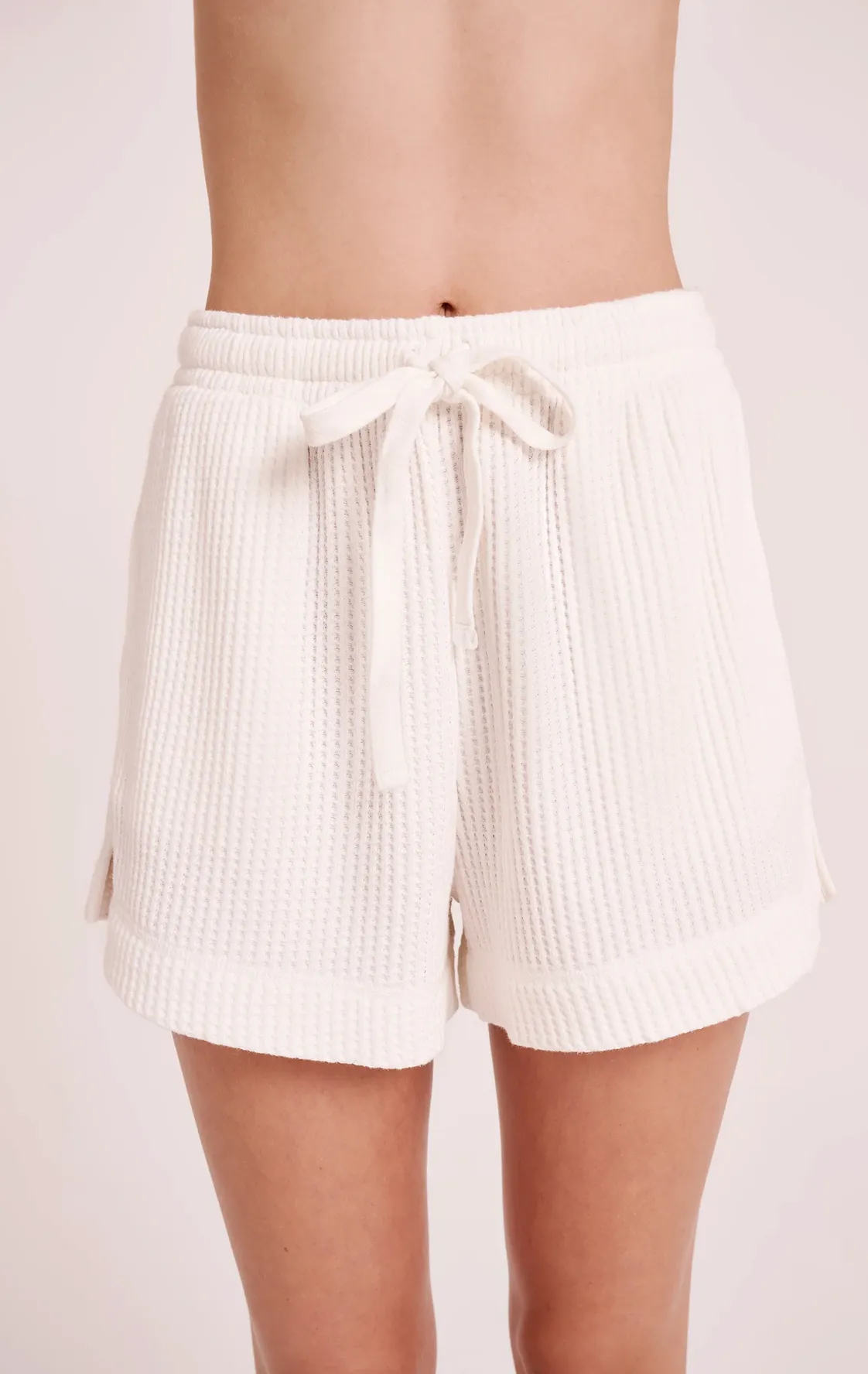 RANI WAFFLE SHORTS | SALT