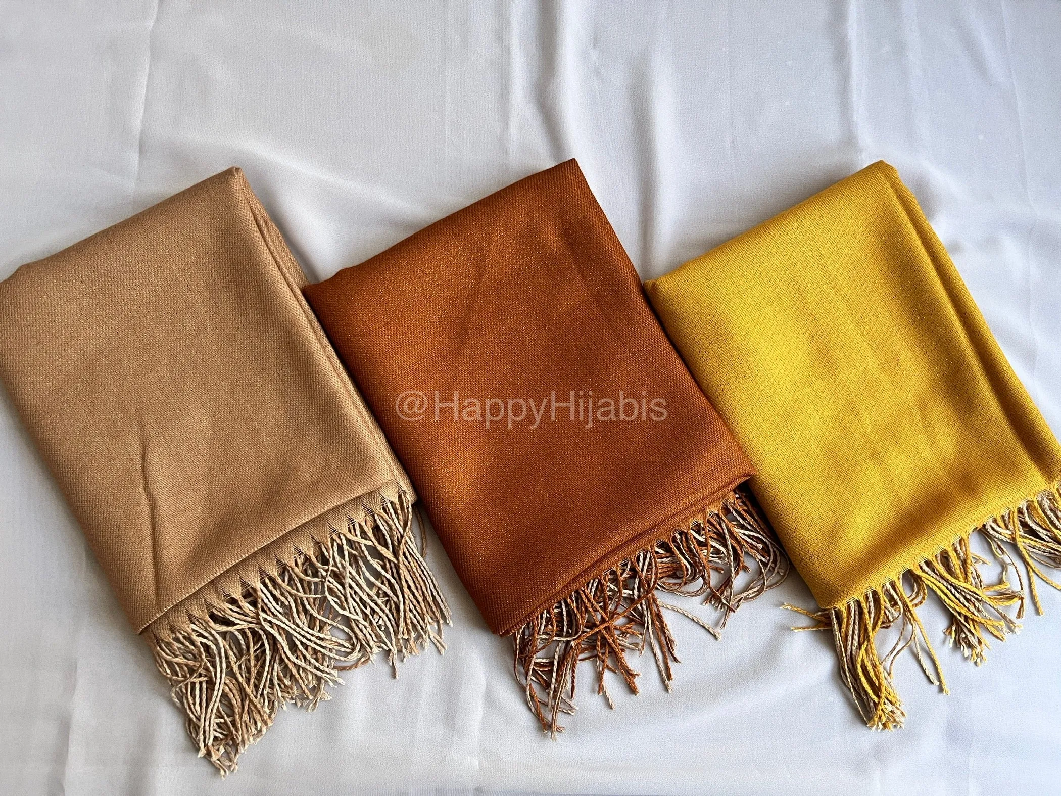 Reversible Moonlight Pashmina- Cinnamon Oat