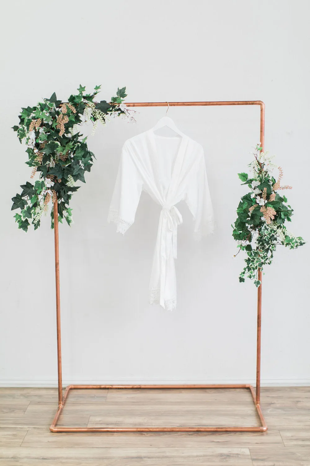 White Lace Robe